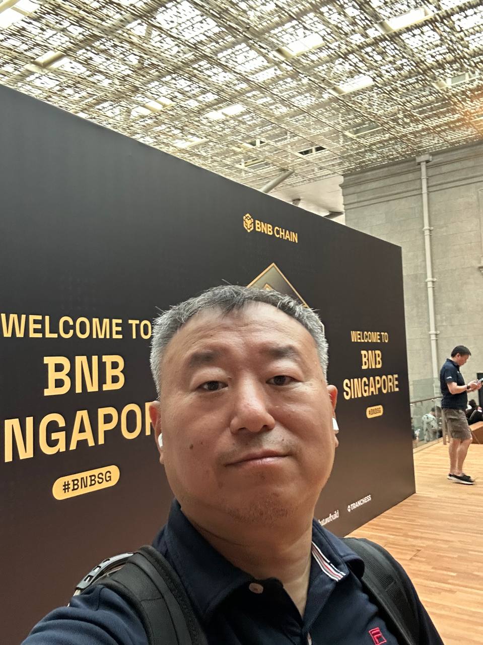 BNB Chain SingaporeイベントでのINSPAY代表